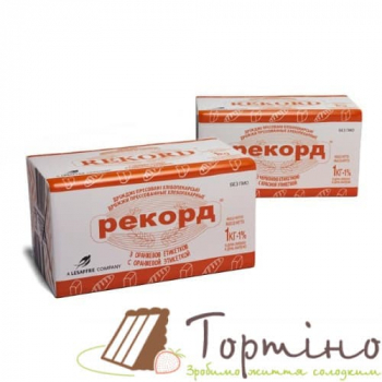 Прессованные дрожжи РЕКОРД с оранжевой этикеткой, 1 кг