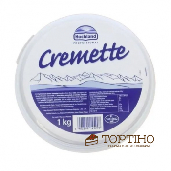 Крем-сир Креметте (Cremette) Оригінальне пакування (Увага! Читати опис товару!), 1 кг