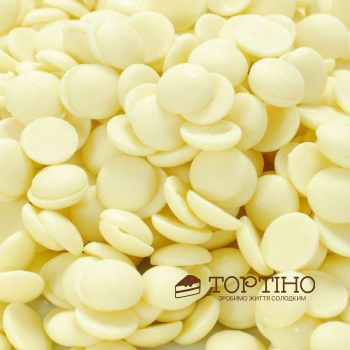 Натуральный белый шоколад 32%, TM Callebaut, 100 г     