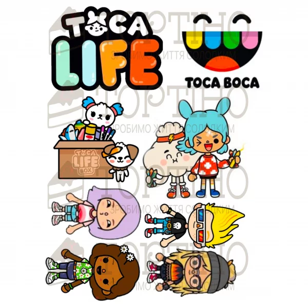   Toca Boca 2     CakeShopcomua