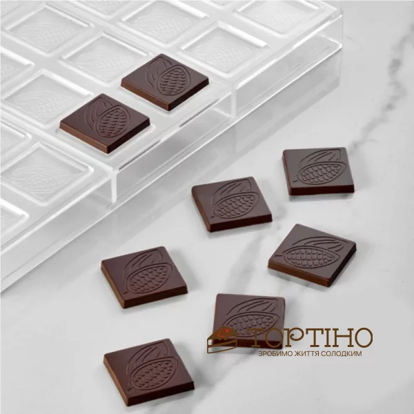 Форма пластикова для шоколаду Неаполітанець, PC5081FR Форма пластикова для шоколаду Неаполітанець, PC5081FR