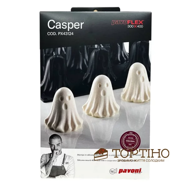 Силіконова форма для євродесерту Pavoni Павофлекс Каспер  Силіконова форма для євродесерту Pavoni Павофлекс Каспер