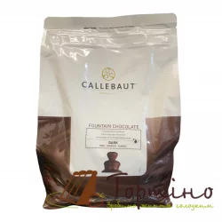 Натуральний чорний шоколад для фонтану 57,6%  Fountain ТМ "Callebaut" , 2,5кг