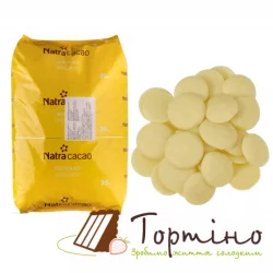 Натуральний білий шоколад Natra Cacao, 20кг (297CB0170)