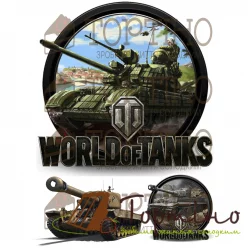 Вафельная пластина World of Tanks 3