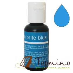 Гелевий барвник Chefmaster Liqua-Gel Neon Brite Blue (5454)