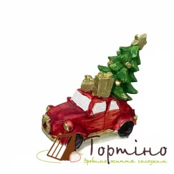 Шоколадна фігурка Тортіно "Машинка з ялинкою"