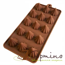 Силіконова форма для шоколаду Безе, 15 шт.