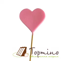 Шоколадна фігурка Тортіно "Серце на шпажці"