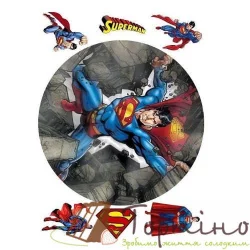 Вафельна пластина Супергерої 10