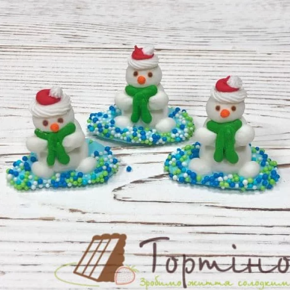 новогодние сахарные украшения