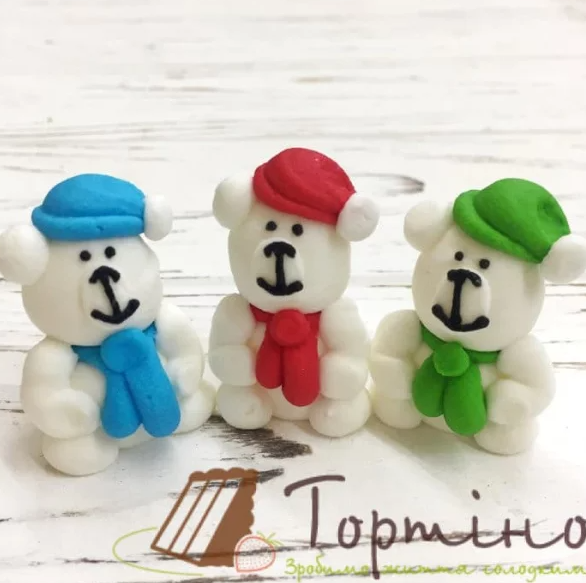 сахарные украшения на Новый Год