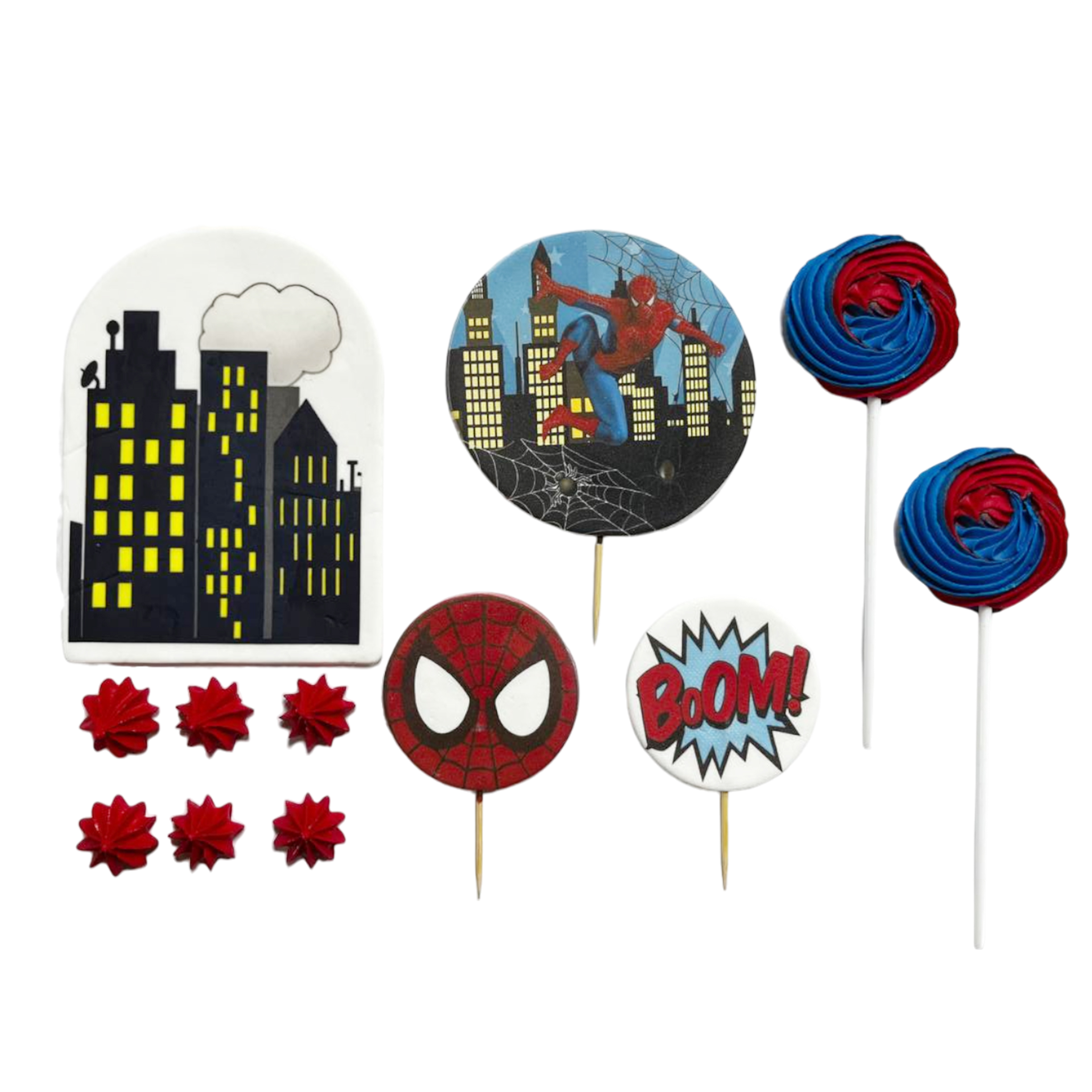 фігурки мультгероїв на торт