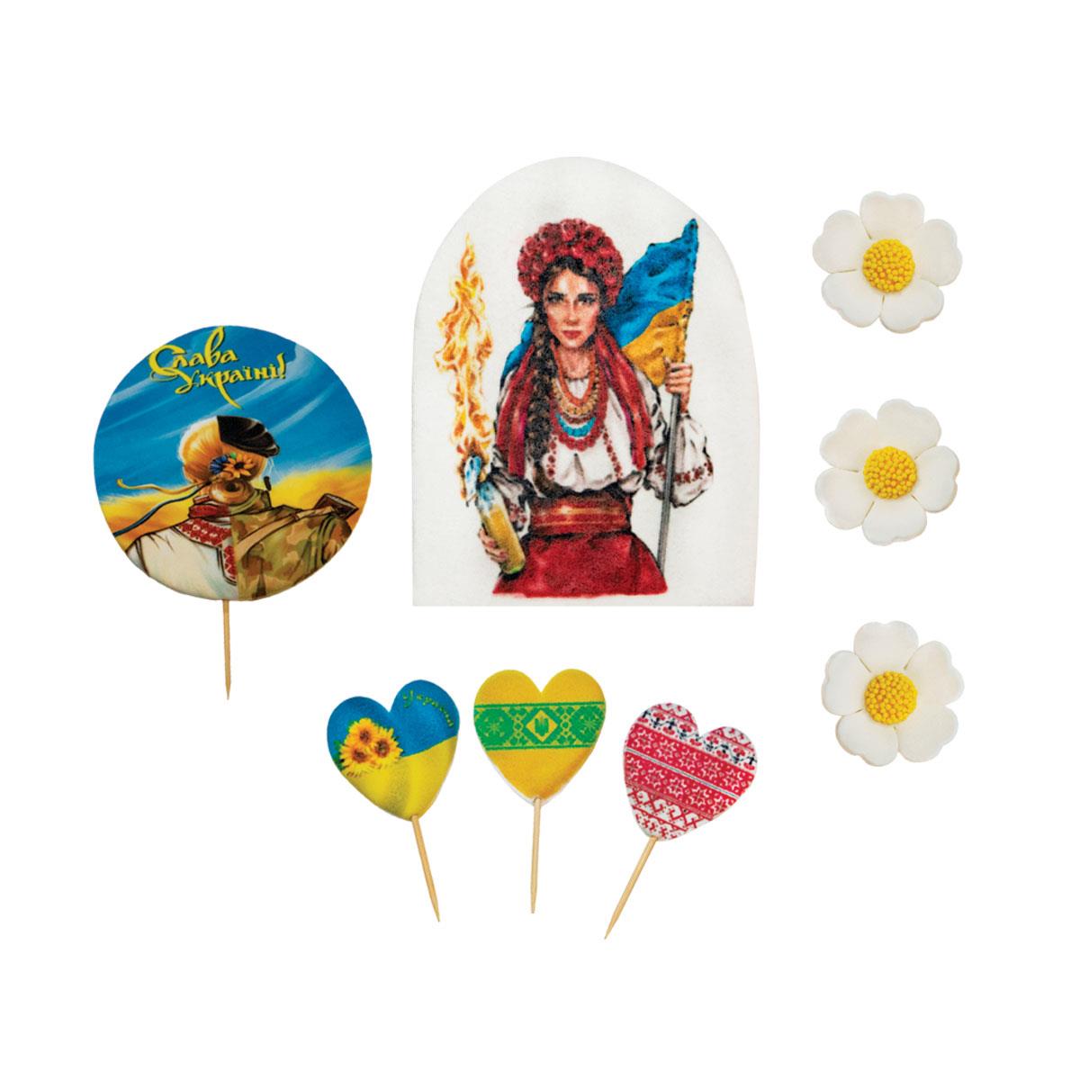 украшения на торт украинская тематика украшения на торт украинская тематика